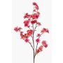 Fioro artificiale grande, ramo di fiori di ciliegio GIMA con fiori, rosa shocking, 120 cm