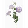 Fiore artificiale Lisianthus JENO, lilla chiaro-crema, 65 cm, Ø 7-9 cm