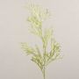 Ramo di felce cervina sintetica NABURI, verde tenue, 80 cm