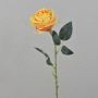 Rosa artificiale ELEAZAR, arancione, 65 cm, Ø 9 cm