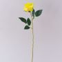 Rosa in velluto SEENSA, giallo, 60 cm, Ø 7 cm