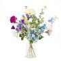 Mazzo decorativo primaverile AVIL, viola-blu, bianco, 60cm, Ø45cm