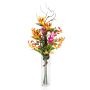 Bouquet artificiale SALOA Strelitzia Gloriosa arancione, 95cm, Ø35cm