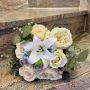 Magia pastello - Bouquet da sposa richiesta della cliente Barbara