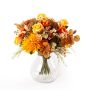 Udos Choice: Bouquet autunnale artificiali TISSAIA, arancione, 55cm, Ø60cm
