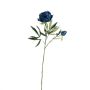 Ramo di fiori in plastica Paeony GALENE, Eco Collection, blu reale, 65 cm, Ø 10 cm