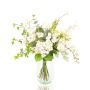 Mazzo decorativo invernale FUYUKO, bianco-verde, 70cm, Ø55cm