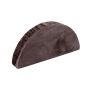 Supporto decorativo in legno MIKKEL per fiori secchi, 40 fori, nero, 25x4x11 cm