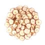 Frutta secca decorativa a fette di mela GERHILD, rossa, Ø4-6cm, 200g