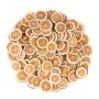 Frutta secca decorativa a fette di limone JORKER, verde, Ø4-6cm, 250g