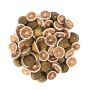 Frutta secca decorativa, metà di limone KRESZENTIA, verde, Ø 3-4 cm, 250 g