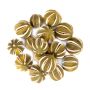 Frutta secca decorativa lime SIEGLINDE, incisi, verdi, Ø4-5cm, 250g