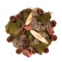 Decorazione spargibile naturale QUIKISA in muschio, pigne, legno, licheni, verde-marrone, 500 g