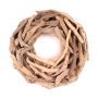 Ghirlanda decorativa in legno galleggiante LAURIN, naturale, 25cm