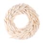 Ghirlanda di erba secca Lagurus RIKARDA, color crema, Ø 25 cm