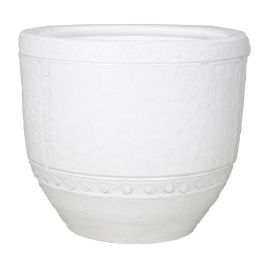 Vaso Polyrattan Portavaso Piccolo Nero per Piante Fiori