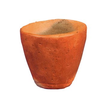Portafiori in terracotta KELVAR, fatto a mano, 6cm, Ø6cm