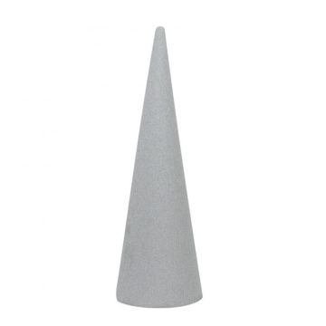OASIS® base per fiori artificiali a forma di cono, grigia, 24cm, Ø8cm OASIS® base per fiori artificiali a forma di cono, grigia, 24cm, Ø8cm