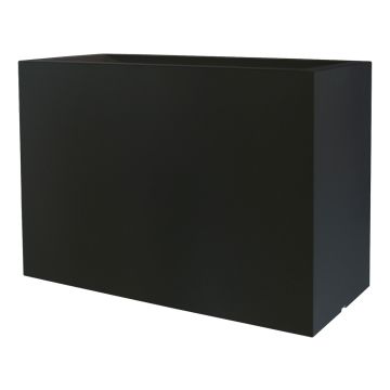 Fioriera rettangolare NALTIS in plastica, nera, 100x40x70 cm Fioriera rettangolare NALTIS in plastica, nera, 100x40x70 cm
