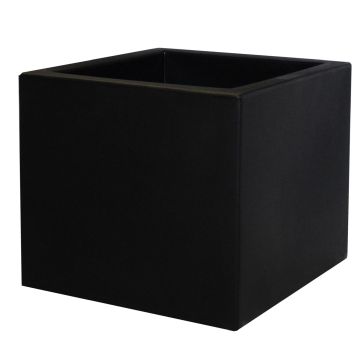 Vaso da fiori TALVEN, plastica, nero, 50x50x50 cm Vaso da fiori TALVEN, plastica, nero, 50x50x50 cm
