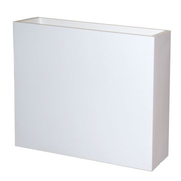 Vaso da fiori ERVOK in plastica, bianco, 80x25x70 cm