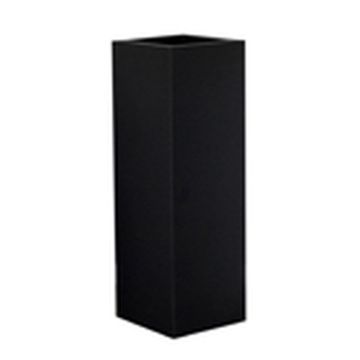 Vaso LYRAN in plastica, nero, 30x30x90 cm