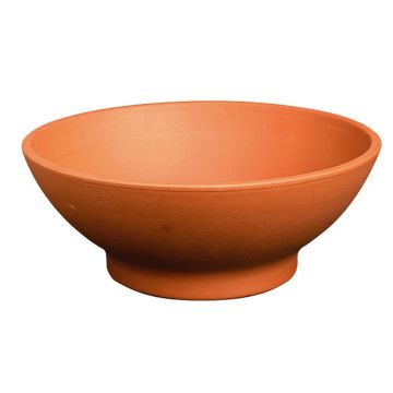 Portafiori in terracotta SERELLA su piedistallo, 15cm, Ø52cm