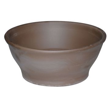 Vaso da terra in terracotta MARZANO, patinato, marrone, 11,5 cm, Ø 23 cm Vaso da terra in terracotta MARZANO, patinato, marrone, 11,5 cm, Ø 23 cm