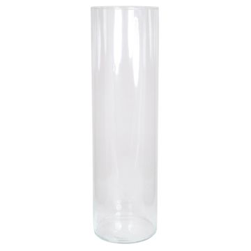 Vaso da terra cilindrico SANYA OCEAN di vetro, trasparente, 70cm, Ø19,5cm Vaso da terra cilindrico SANYA OCEAN di vetro, trasparente, 70cm, Ø19,5cm
