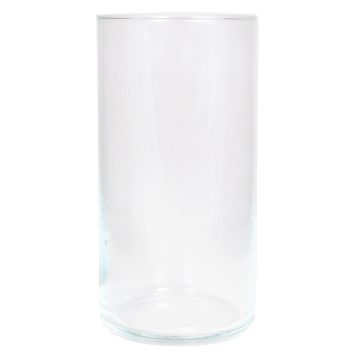 Vaso cilindrico di vetro SANYA OCEAN, trasparente, 25cm, Ø12,5cm