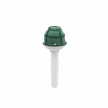 OASIS® Spugna umida per composizioni floreali, supporto per bouquet da sposa con manico in plastica, griglia, verde, Ø 5 cm