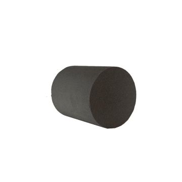 OASIS® Black Ideal schiuma da infiorazione a umido cilindrica, nera, 15 cm, Ø 12 cm
