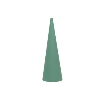 OASIS® Ideal schiuma da composizione a umido a forma di cono, verde, 40cm, Ø12cm OASIS® Ideal schiuma da composizione a umido a forma di cono, verde, 40cm, Ø12cm