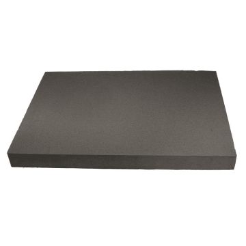 OASIS® Black Ideal, base in schiuma per fiori freschi, nera, 50x50x6 cm