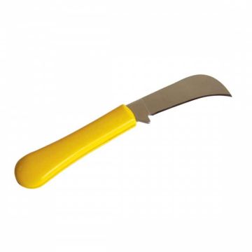 Coltello da fiori pieghevole OASIS®, lama ricurva, giallo Coltello da fiori pieghevole OASIS®, lama ricurva, giallo
