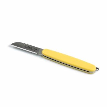 Coltello da fiori pieghevole OASIS® con occhiello, giallo Coltello da fiori pieghevole OASIS® con occhiello, giallo
