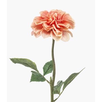 Fiore decorativo dalia TOWMER, Eco Collection, color pesca, 55 cm Fiore decorativo dalia TOWMER, Eco Collection, color pesca, 55 cm