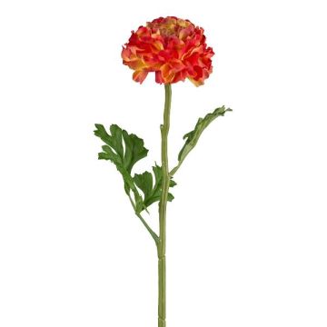 Fiore decorativo Ranuncolo GRINTEL, arancione, 45 cm, Ø 9 cm Fiore decorativo Ranuncolo GRINTEL, arancione, 45 cm, Ø 9 cm