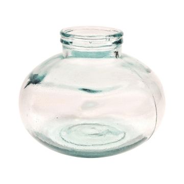 Vaso sferico BRENDEN in vetro, riciclato, trasparente, 20cm, Ø25cm