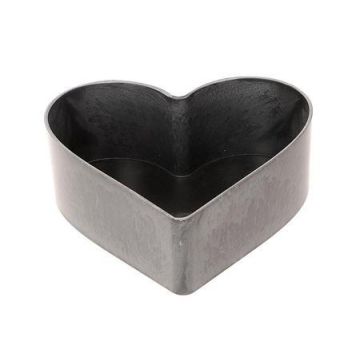 Ciotola decorativa a forma di cuore HAVIN in plastica, nera, 15x15x7 cm Ciotola decorativa a forma di cuore HAVIN in plastica, nera, 15x15x7 cm