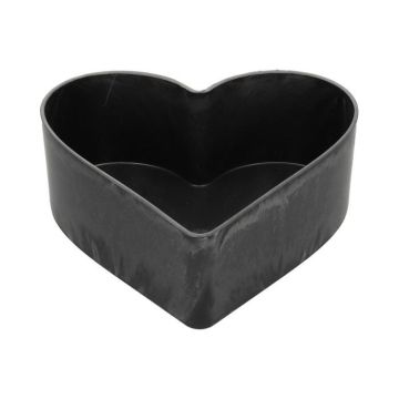 Ciotola decorativa a forma di cuore HAVIN in plastica, nera, 22x20x7,5 cm Ciotola decorativa a forma di cuore HAVIN in plastica, nera, 22x20x7,5 cm