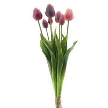 Mazzo di tulipani artificiali Mix LONA, rosa-malva, 45 cm, Ø 20 cm Mazzo di tulipani artificiali Mix LONA, rosa-malva, 45 cm, Ø 20 cm