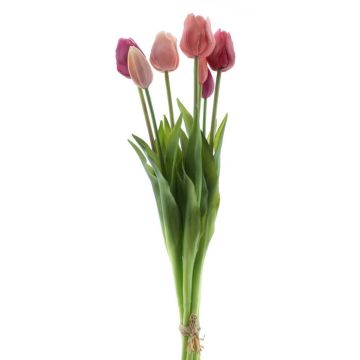 Mazzo di tulipani artificiali Mix LONA, rosa-rosa shocking-crema, 45 cm, Ø 20 cm Mazzo di tulipani artificiali Mix LONA, rosa-rosa shocking-crema, 45 cm, Ø 20 cm