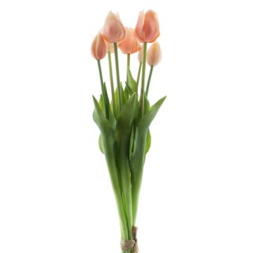 Mazzo di tulipani artificiali Mix LONA, pesca-arancione, 45cm, Ø20cm Mazzo di tulipani artificiali Mix LONA, pesca-arancione, 45cm, Ø20cm