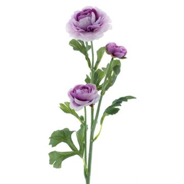 Fiore artificiale Ranuncolo PROTO, viola-bianco, 65 cm Fiore artificiale Ranuncolo PROTO, viola-bianco, 65 cm