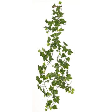 Ghirlanda di edera artificiale TILL, crossdoor, verde-bianco, 205cm