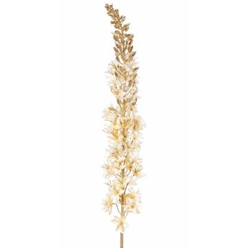 Candela da steppa in velluto UCHANA, crema-oro, 110 cm, Ø 7 cm Candela da steppa in velluto UCHANA, crema-oro, 110 cm, Ø 7 cm