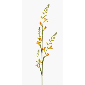 Fiore artificiale Montbretia KATHERYN, giallo-arancione, 90 cm