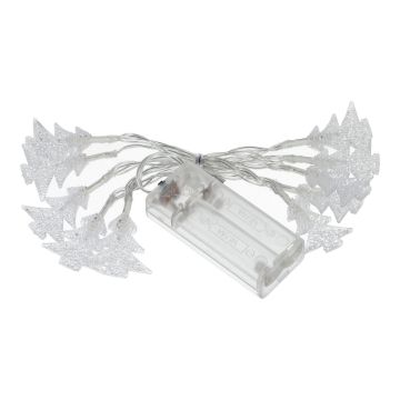 Ghirlanda luminosa CASSATA con 10 abeti a LED, a batteria, 90 cm Ghirlanda luminosa CASSATA con 10 abeti a LED, a batteria, 90 cm