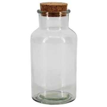 Vaso in sughero LORRIE, trasparente, 16 cm, Ø 8 cm Vaso in sughero LORRIE, trasparente, 16 cm, Ø 8 cm